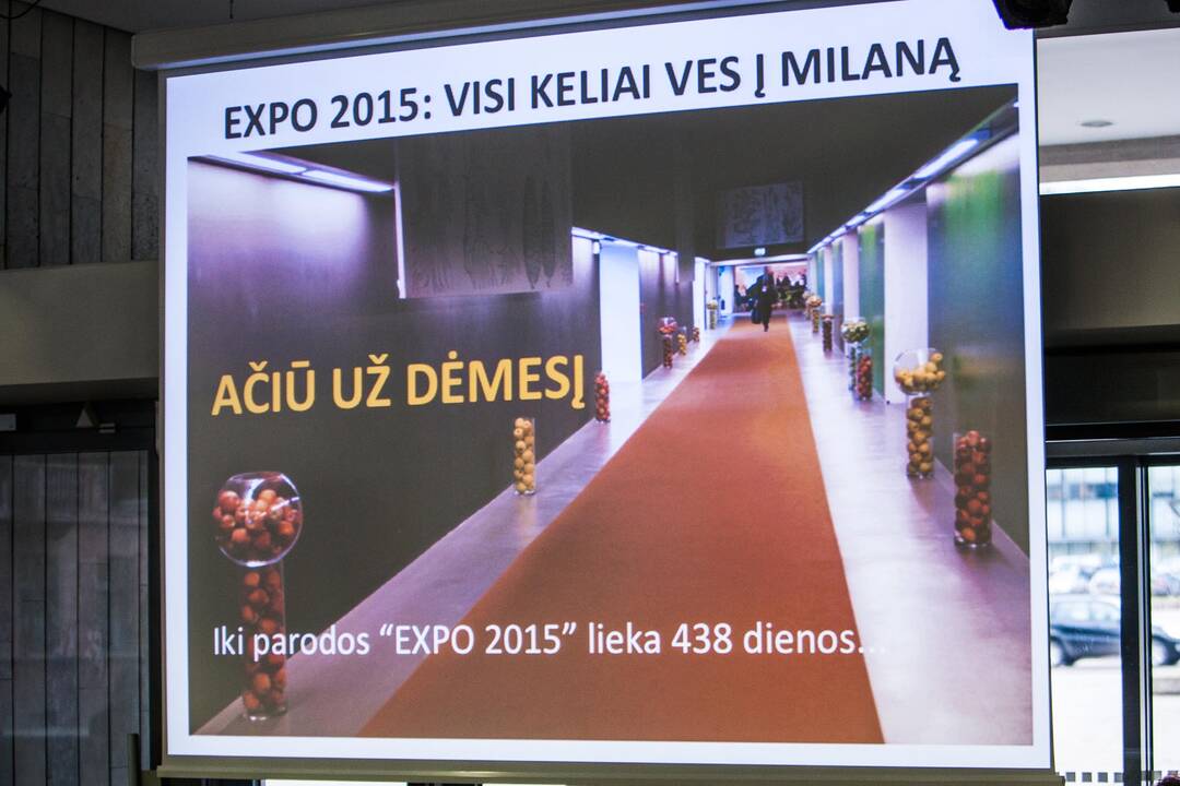 Kaune pristatomos idėjos parodai "Expo 2015"