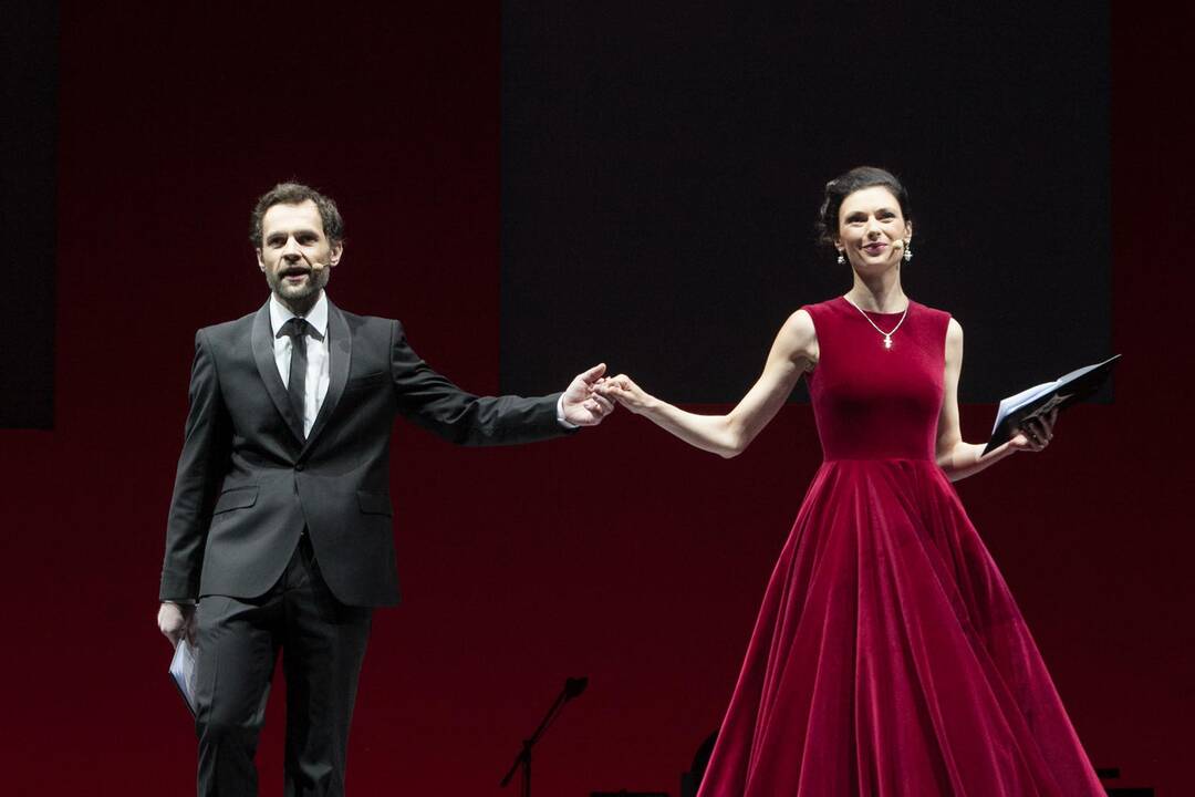 „Auksinių scenos kryžių“ įteikimo ceremonija