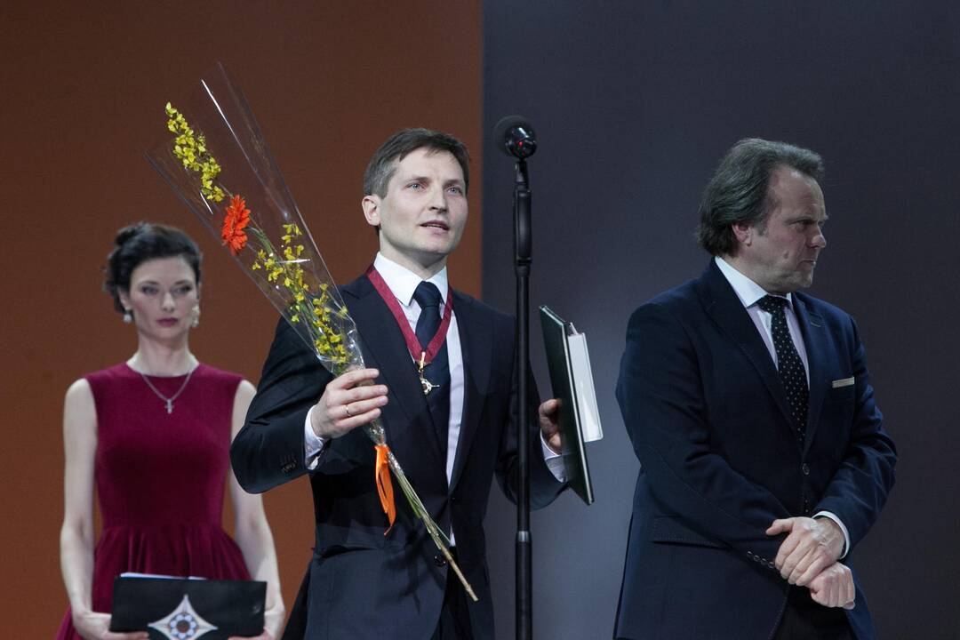 „Auksinių scenos kryžių“ įteikimo ceremonija