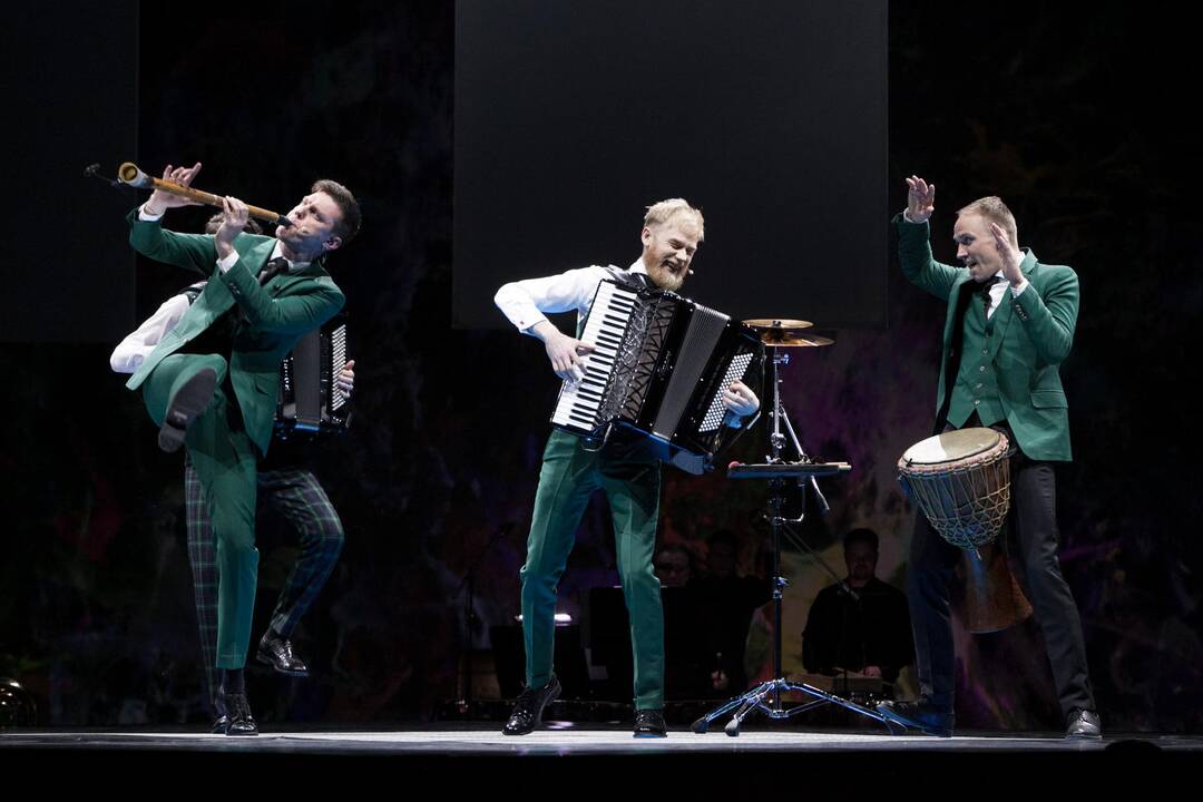 „Auksinių scenos kryžių“ įteikimo ceremonija