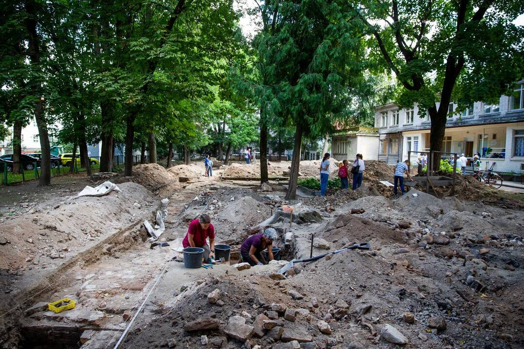 Didžiosios sinagogos archeologiniai radiniai