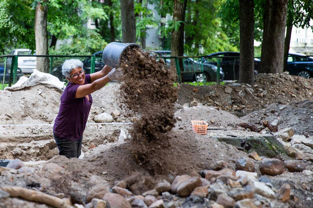 Didžiosios sinagogos archeologiniai radiniai