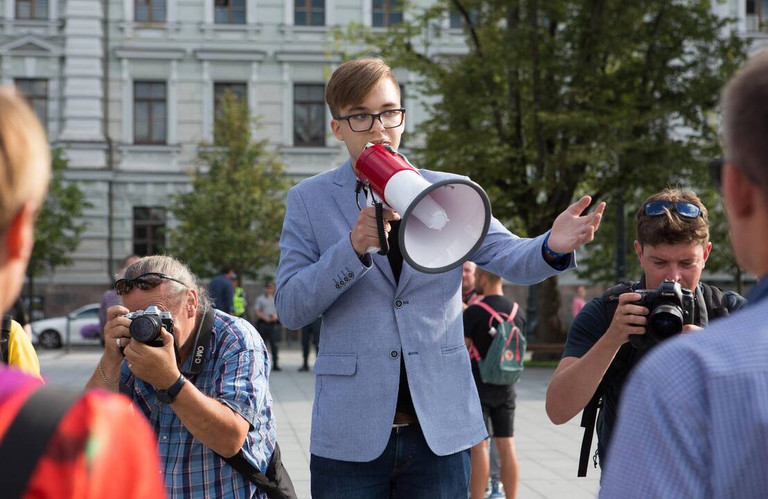 Vilniuje – mitingas dėl policijos neveiklumo