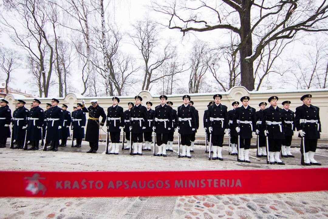 Iškilminga ministrų pasikeitimo ceremonija