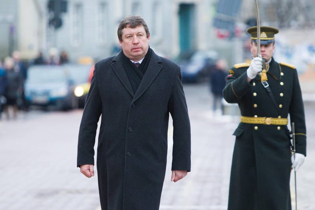 Iškilminga ministrų pasikeitimo ceremonija