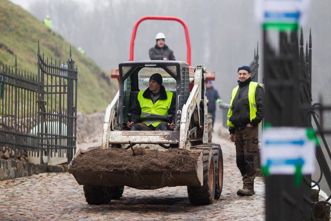 Ant Gedimino kalno – nauja nuošliauža