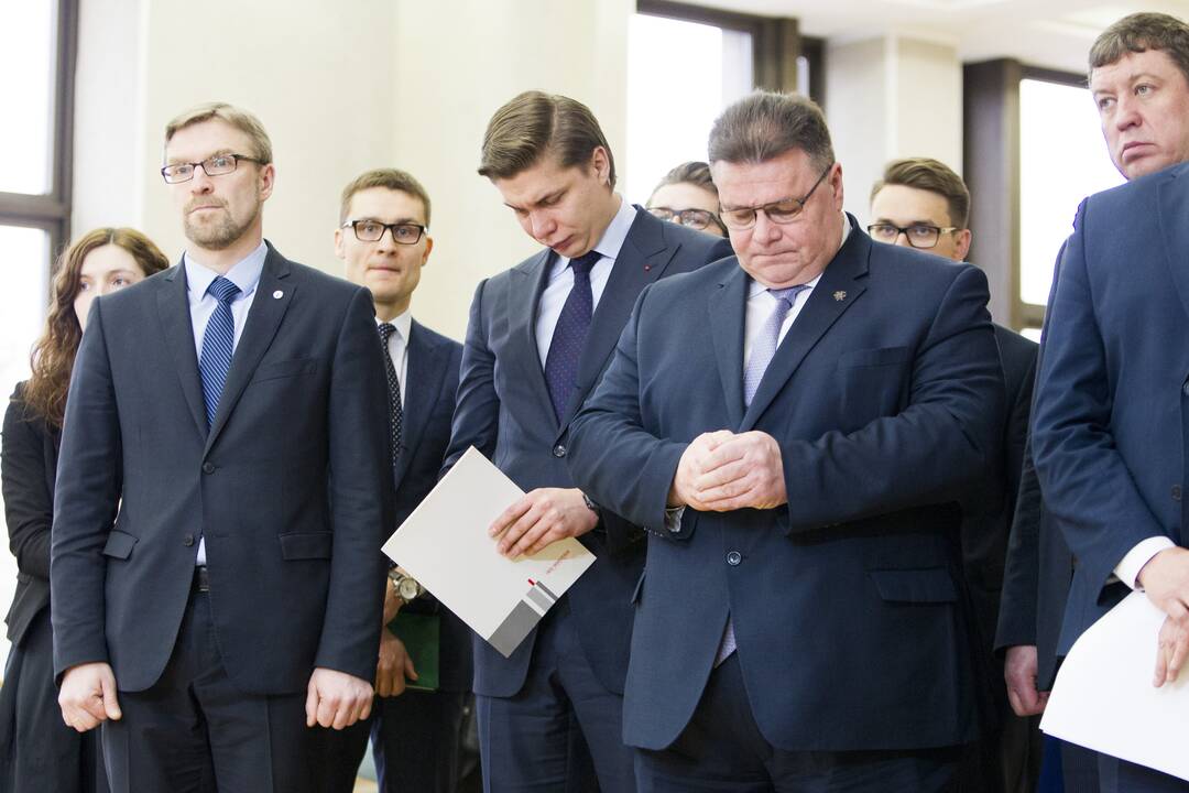 Ministrai pristatė Vyriausybės darbų planą