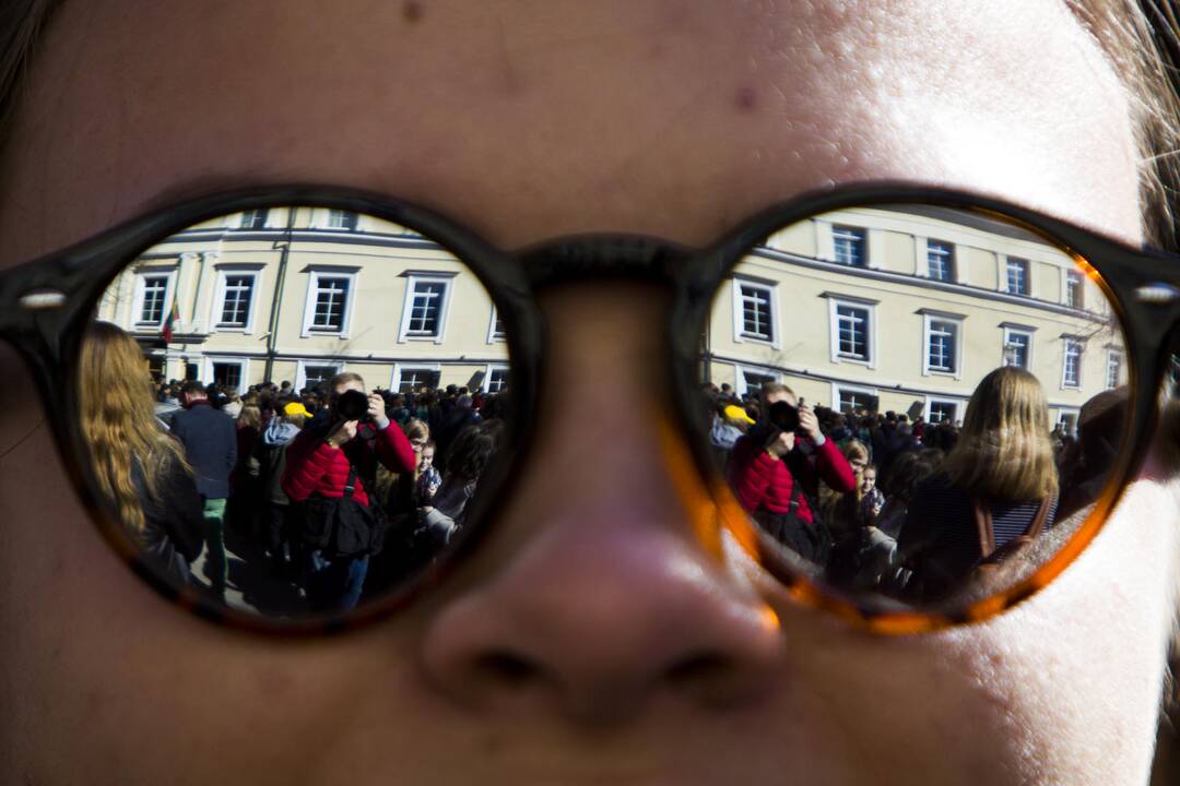 Protestas prieš mokslo metų ilginimą