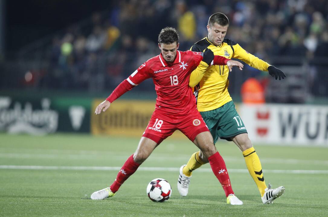 Futbolas: Lietuva - Malta 2:0