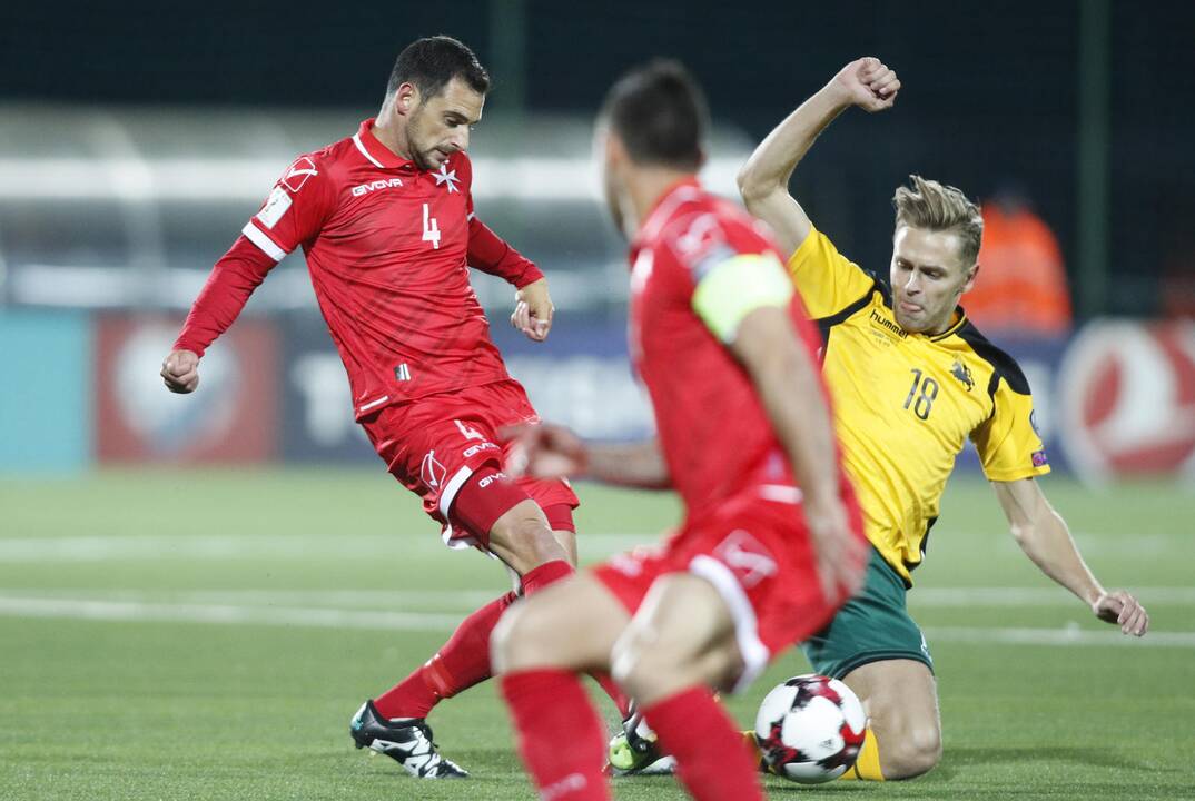 Futbolas: Lietuva - Malta 2:0