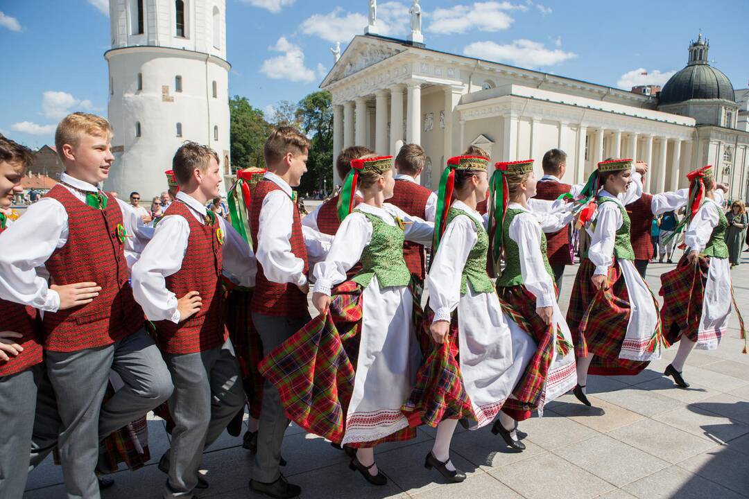 Dainų šventės spaudos konferencija