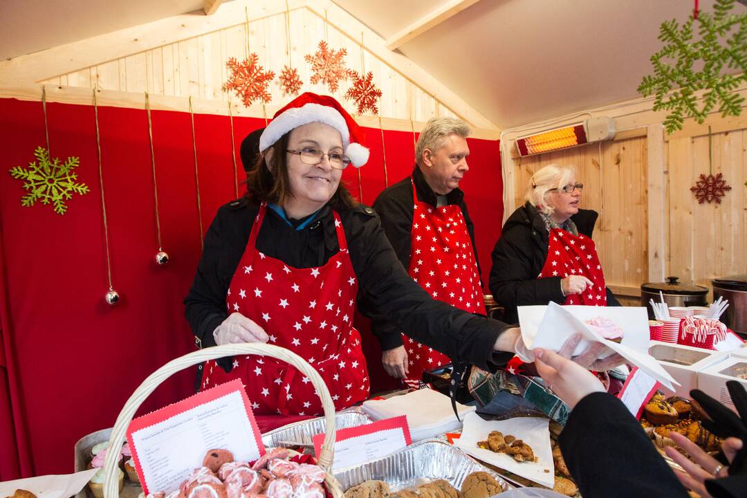 Kalėdų eglutės įžiebimas Vilniaus rotušėje