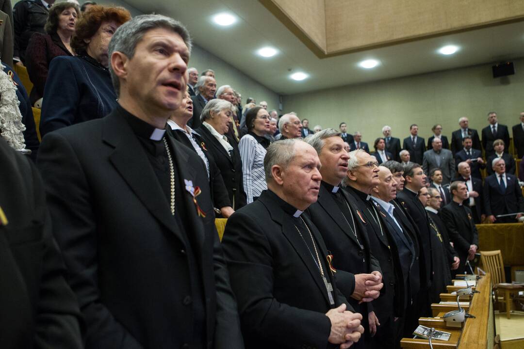 Iškilmingas Laisvės gynėjų dienos 23-ųjų metinių minėjimas Seime