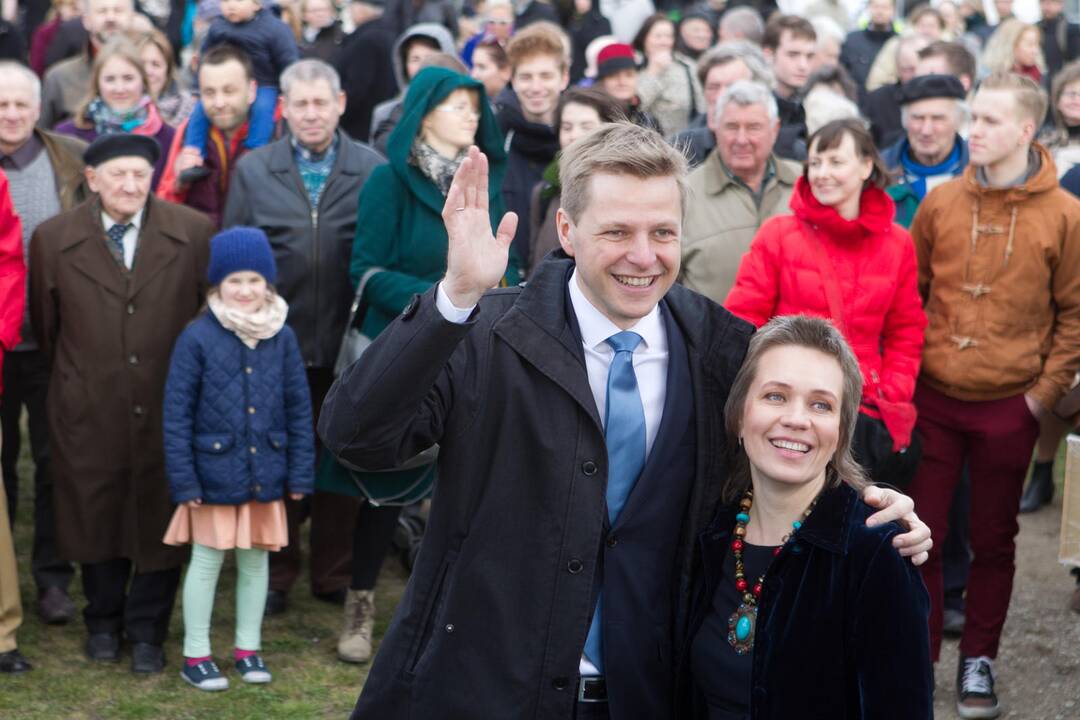 Vilniaus mero Remigijaus Šimašiaus inauguracija