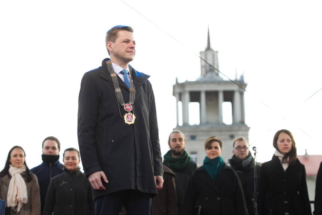 Vilniaus mero Remigijaus Šimašiaus inauguracija