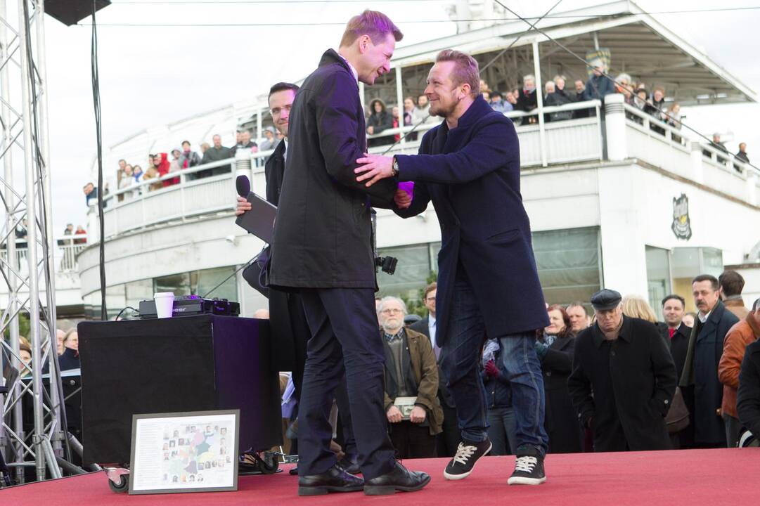 Vilniaus mero Remigijaus Šimašiaus inauguracija