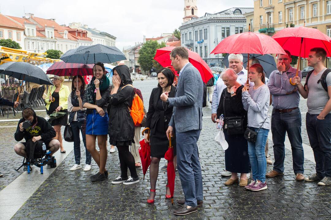 Prasidėjo pilietiškumo iniciatyva „25 metai laisvės“