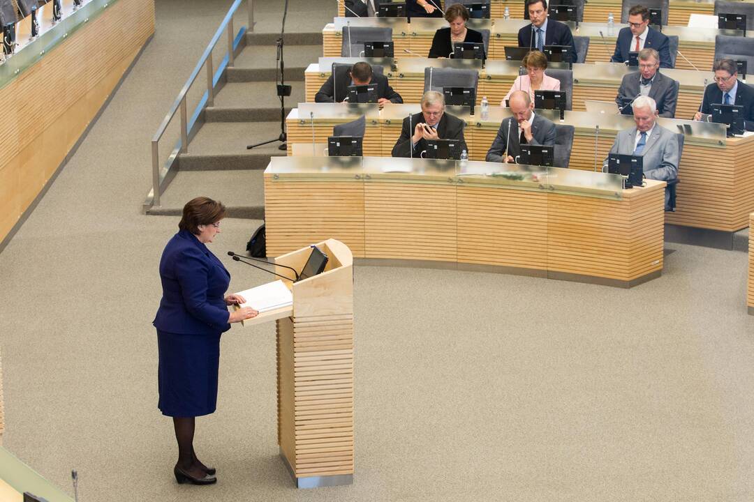 Seimas susirinko į rudens sesiją