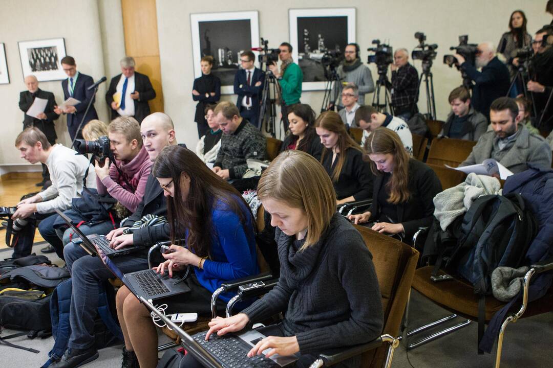 Premjero metinė spaudos konferencija