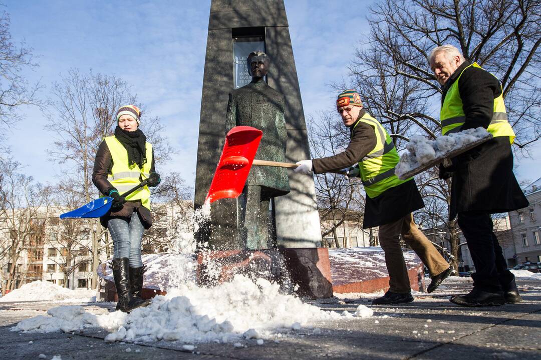 Kultūrinės spaudos atstovų protesto akcija