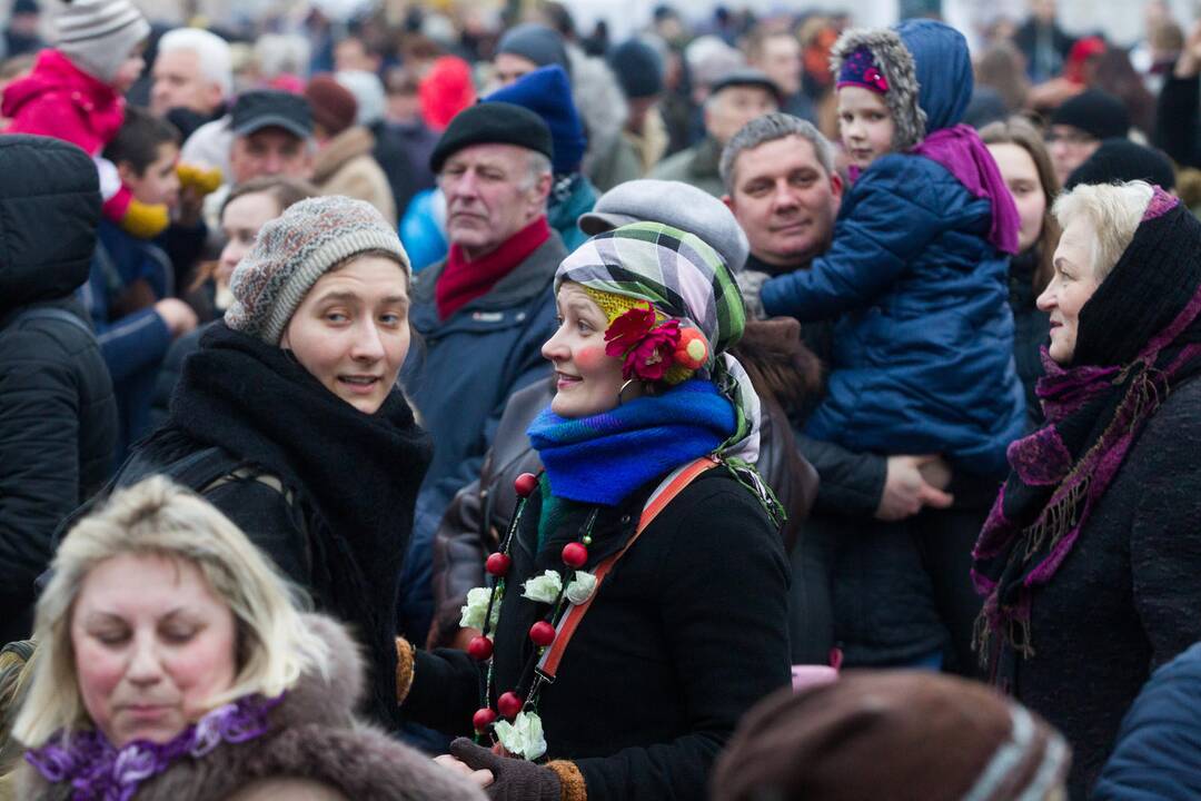 Vilniuje – kitokios Užgavėnės