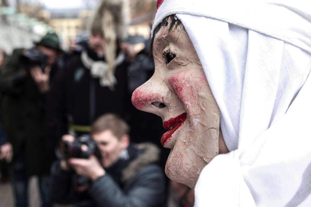 Užgavėnių šventė S. Daukanto aikštėje