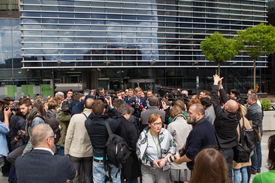 Liberalų sąjūdis surengė spaudos konferenciją