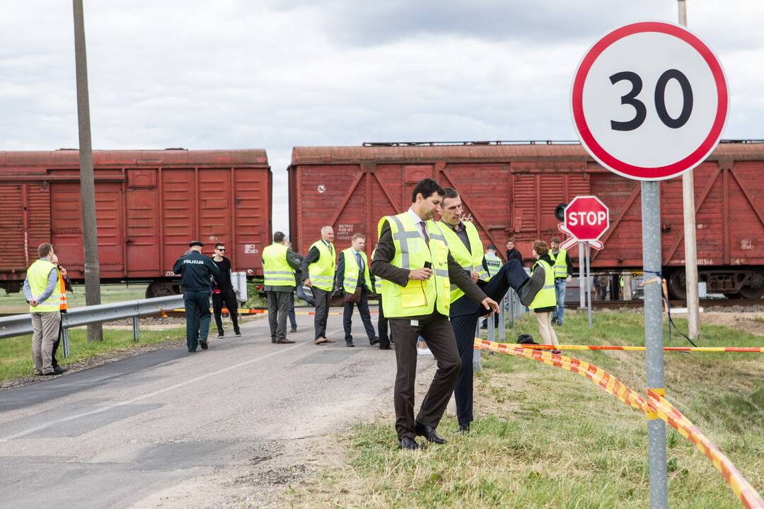 Saugių pervažų diena su B. Vanagu