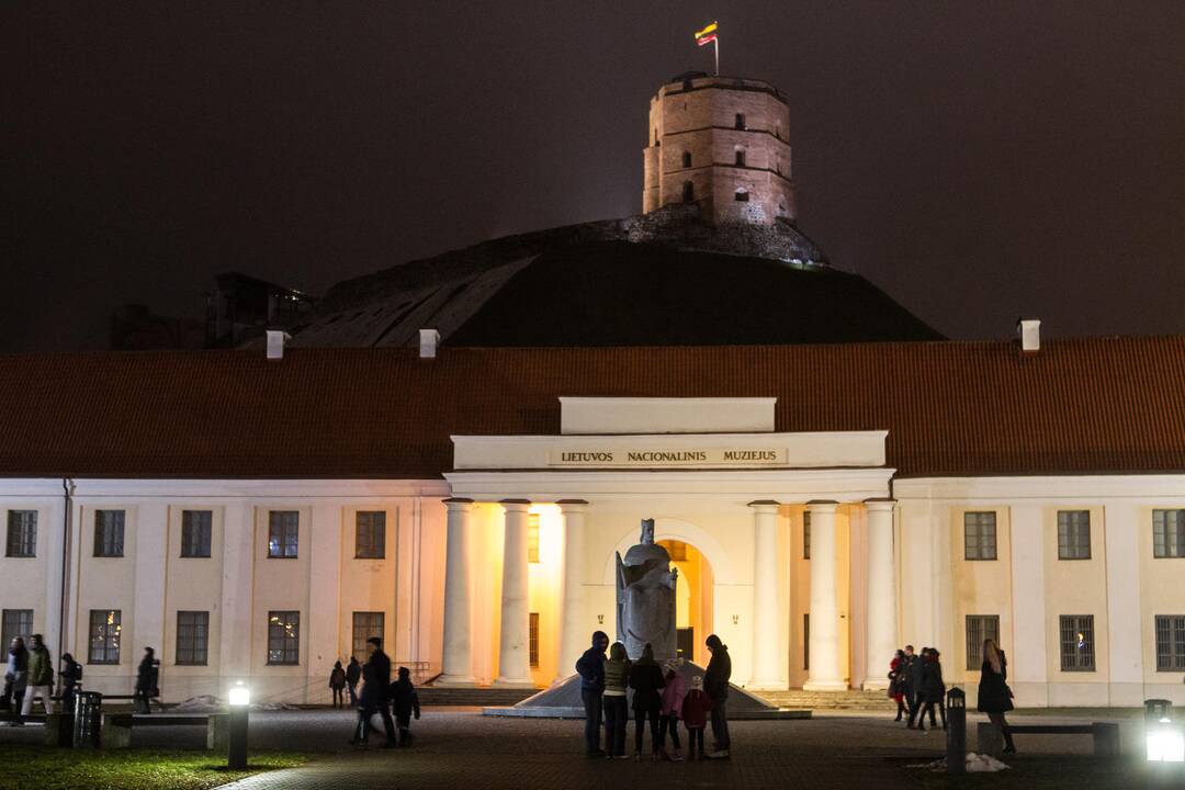 Vilnius pasitiko 2017-uosius