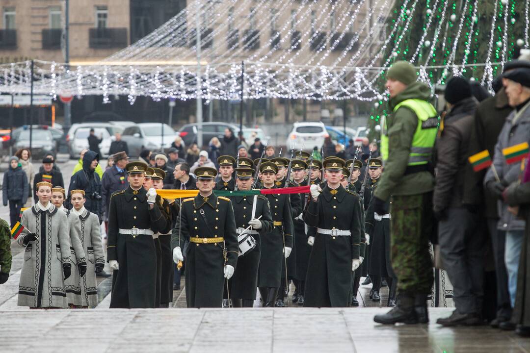 Vėliavos dienos ceremonija Vilniuje