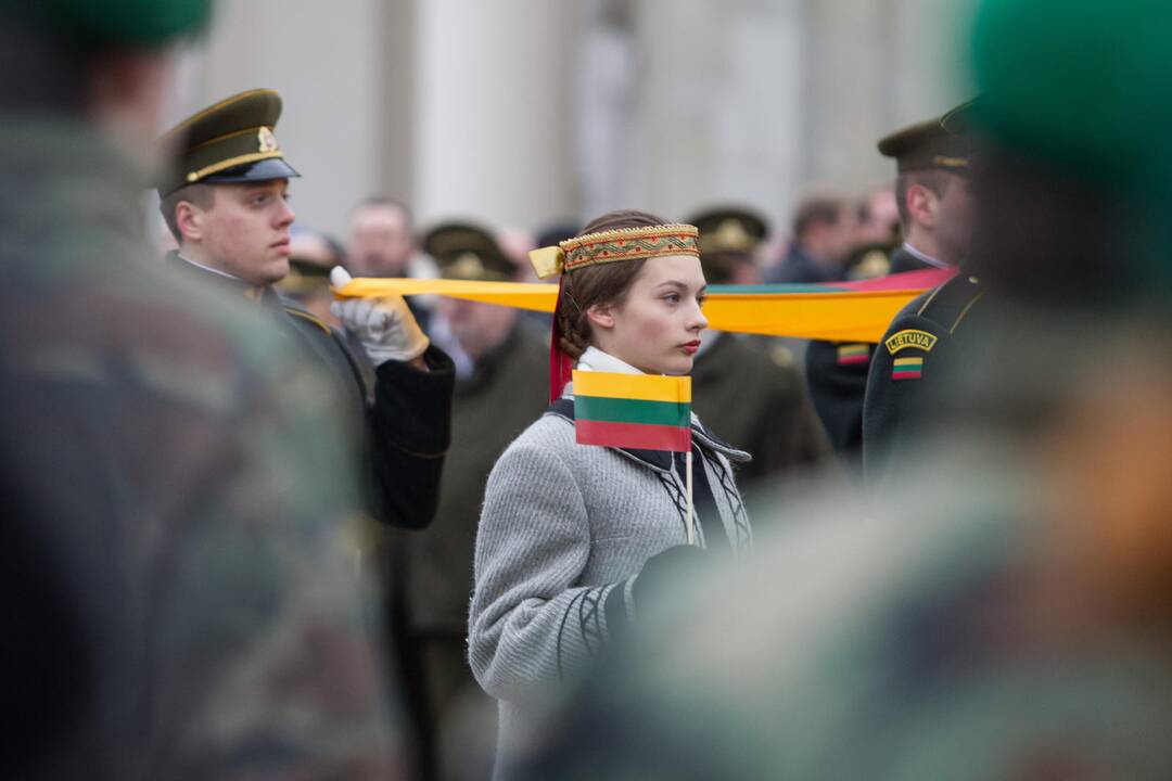 Vėliavos dienos ceremonija Vilniuje