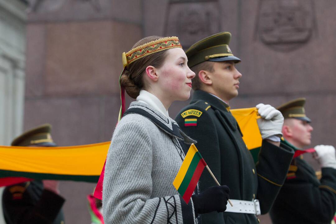 Vėliavos dienos ceremonija Vilniuje