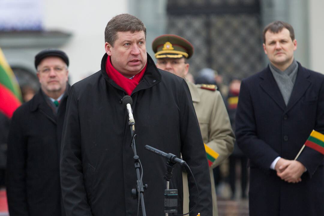 Vėliavos dienos ceremonija Vilniuje