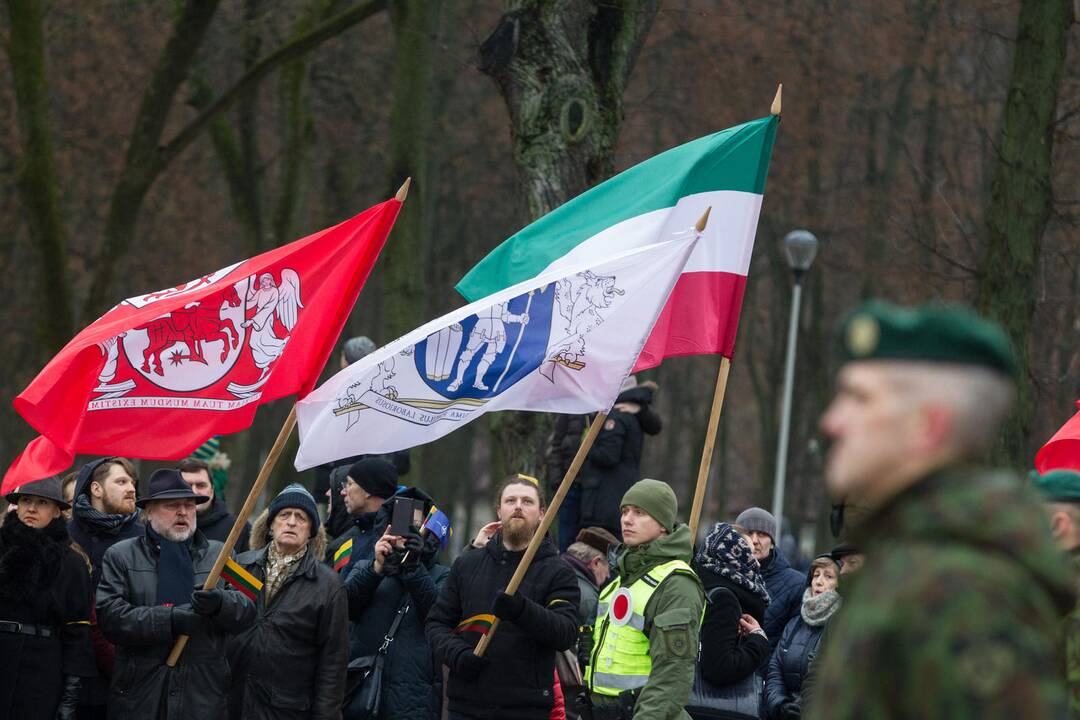 Vėliavos dienos ceremonija Vilniuje