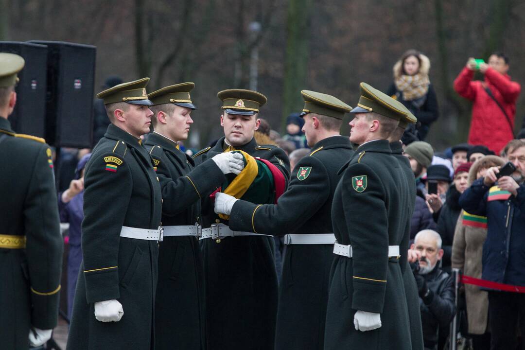 Vėliavos dienos ceremonija Vilniuje