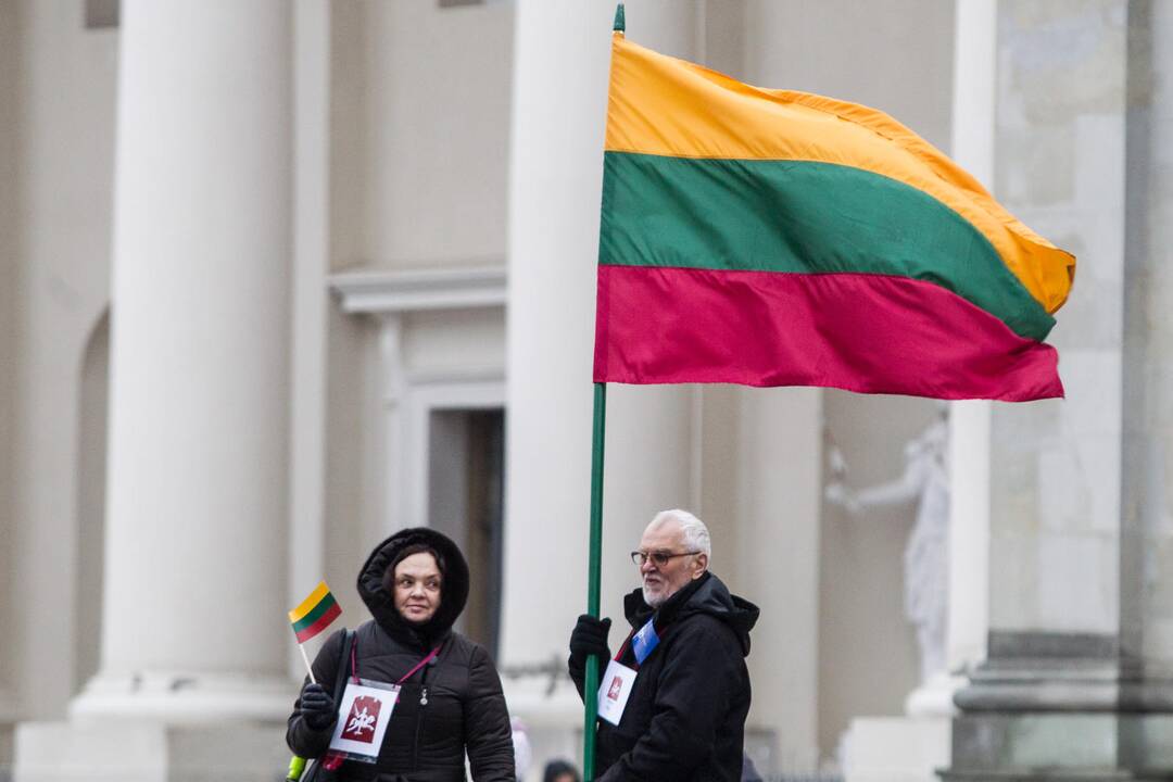 Vėliavos dienos ceremonija Vilniuje