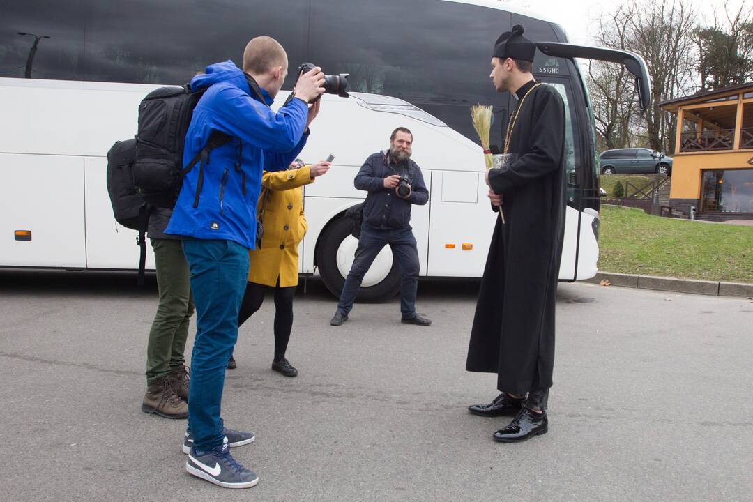 Vežėjai rinkosi į protesto akciją