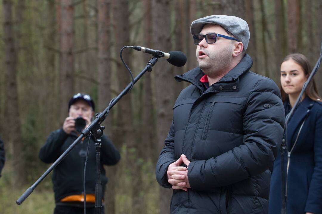 Panerių memoriale vyko Gyvųjų maršo procesija