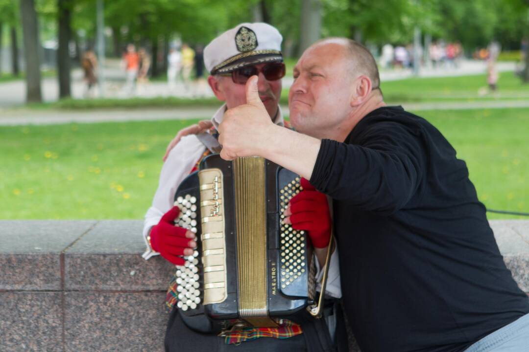 Vilniaus gatvėse aidi muzika