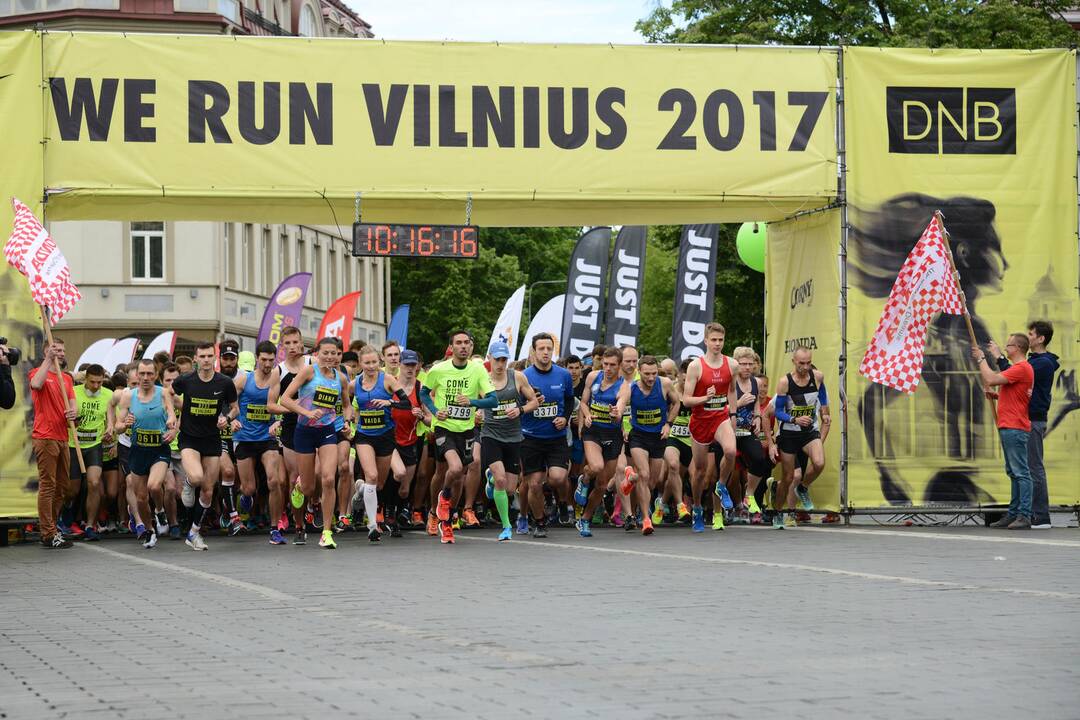 Bėgimas „We Run Vilnius 2017“