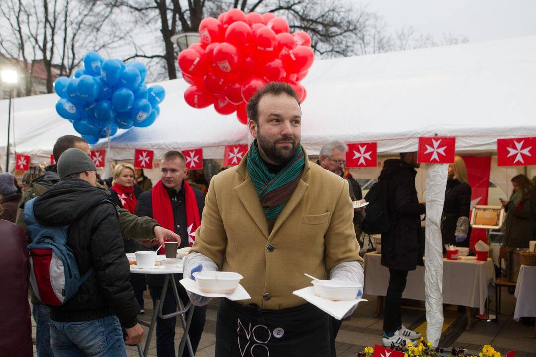 Maltiečių sriuba sostinėje