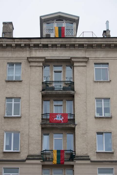 Vėliavų pakėlimo ceremonija Kovo 11-osios proga