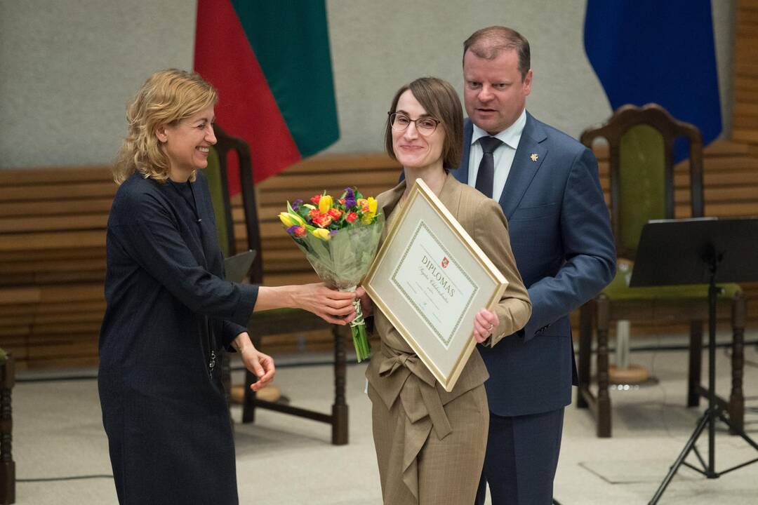 Vyriausybėje įteiktos kultūros ir meno premijos