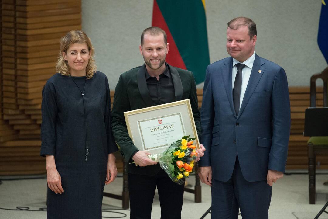 Vyriausybėje įteiktos kultūros ir meno premijos