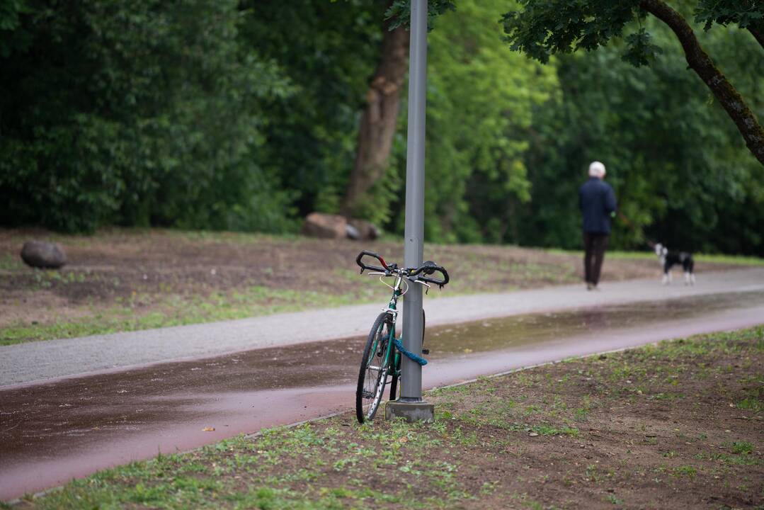 Palei Nerį – naujas dviračių takas