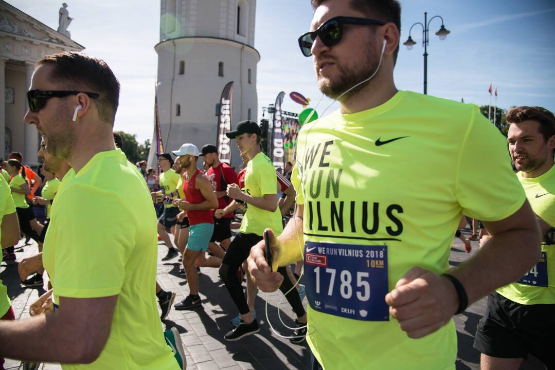 Vilniaus pusmaratonio bėgimas „We Run Vilnius“