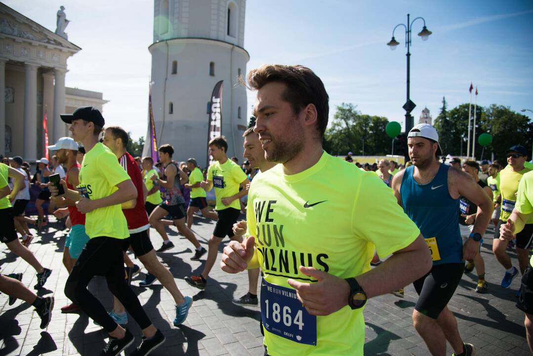 Vilniaus pusmaratonio bėgimas „We Run Vilnius“