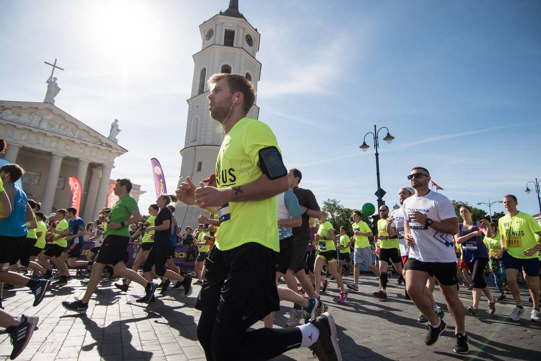 Vilniaus pusmaratonio bėgimas „We Run Vilnius“