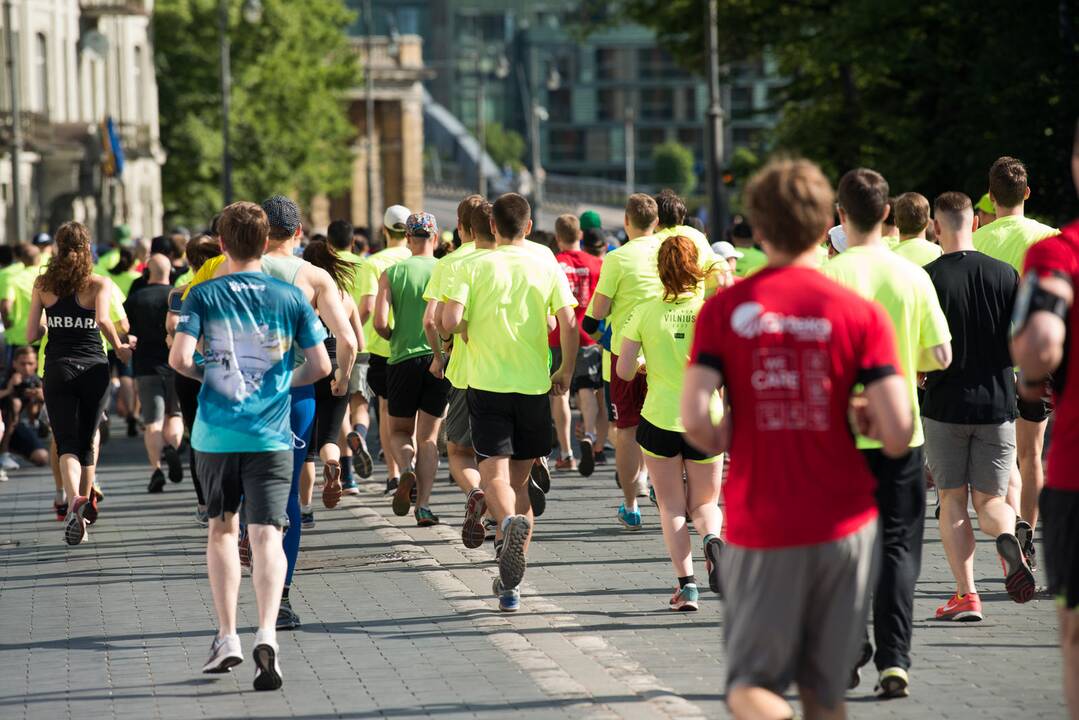 Vilniaus pusmaratonio bėgimas „We Run Vilnius“