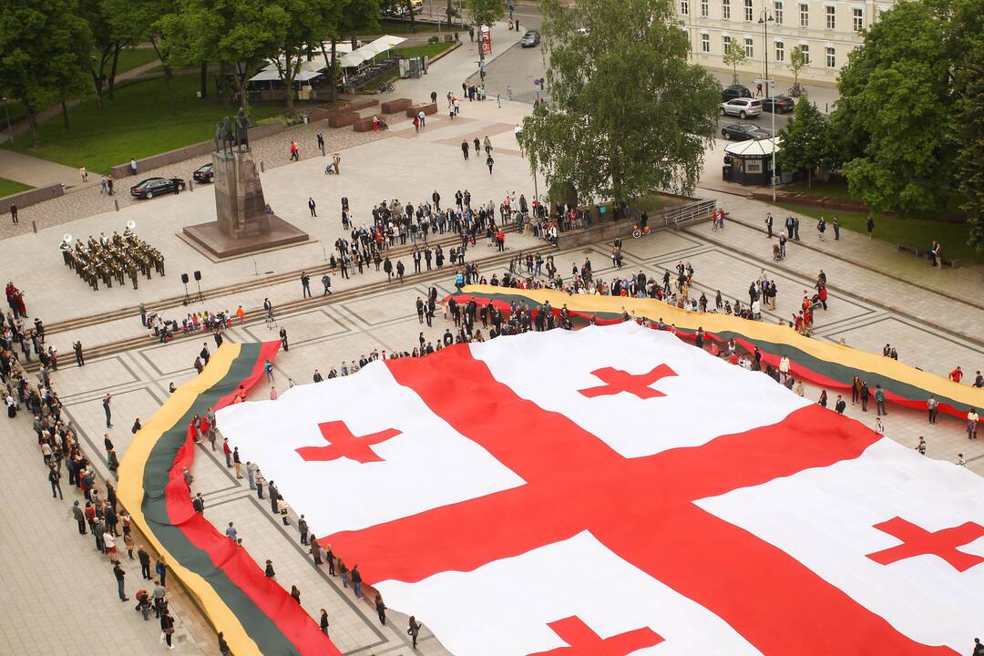 Lietuvoje paminėta Gruzijos nepriklausomybės diena